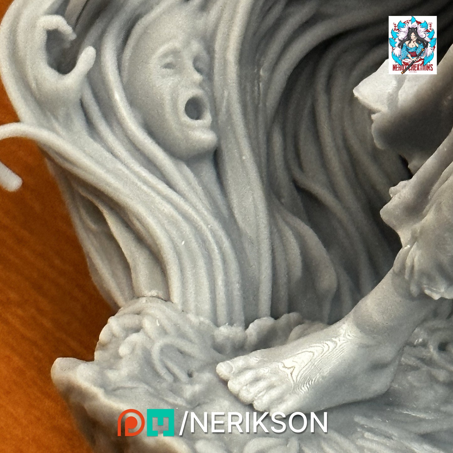 Shareen's Torment | 32mm | 3D Printed Figure | Art Piece | Nerikson | Nerdy Creations