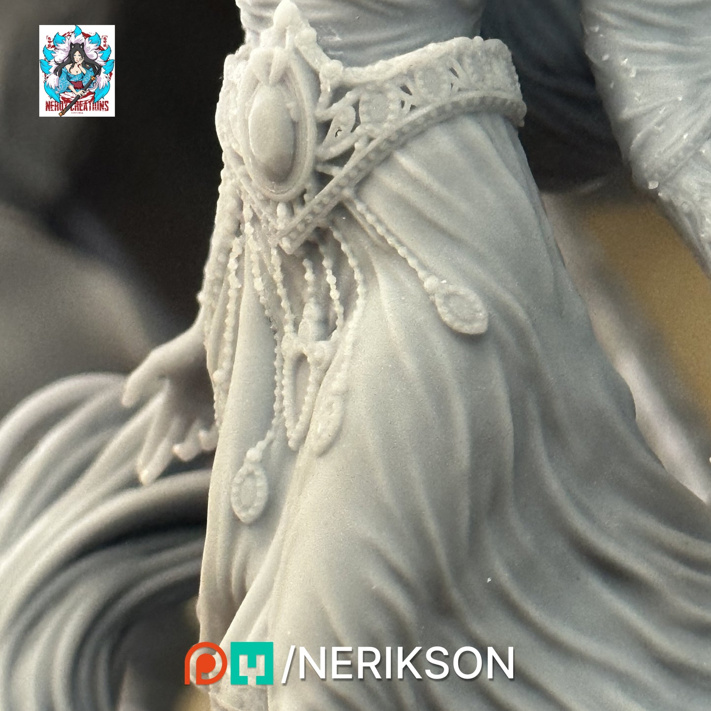 Shareen's Torment | 32mm | 3D Printed Figure | Art Piece | Nerikson | Nerdy Creations