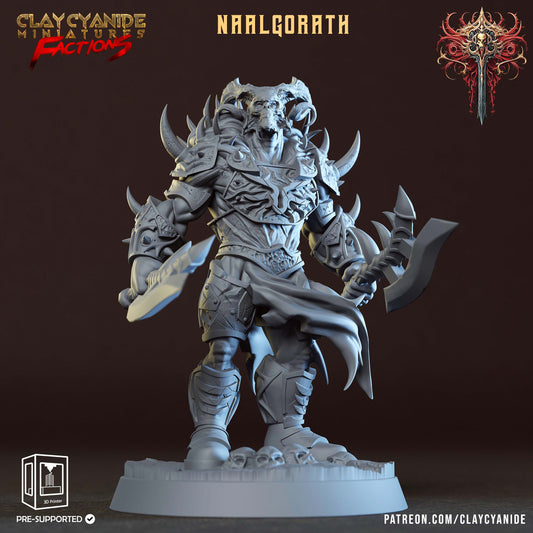 Naalgorath - Clay Cyanide Miniatures resin figure