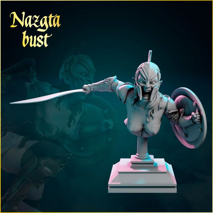 Nazgta resin figure