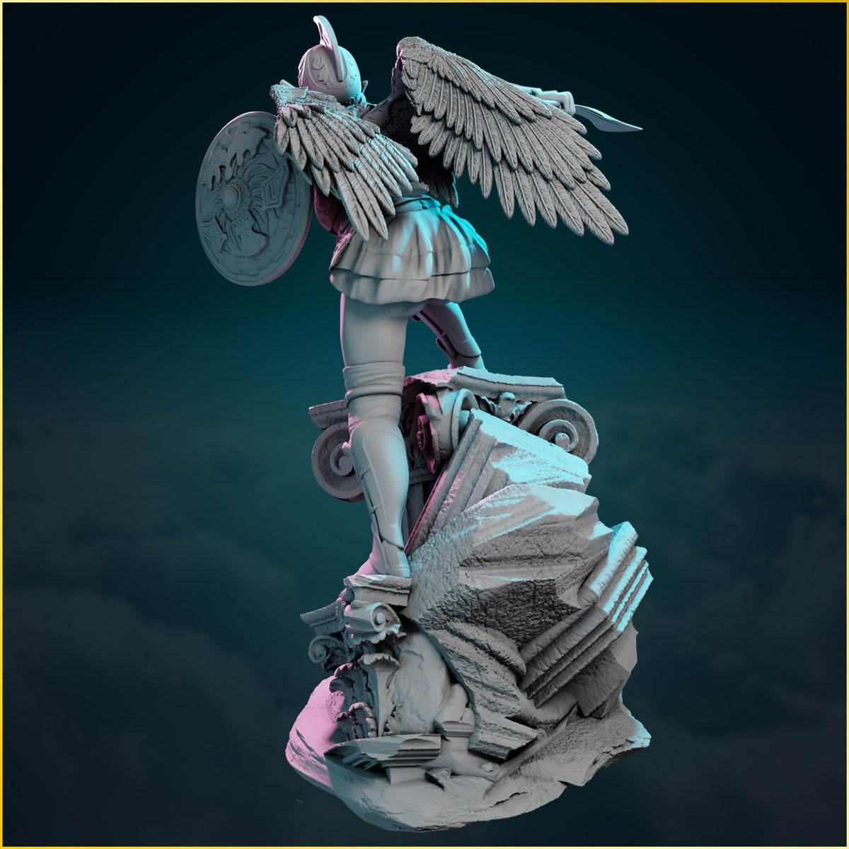 Nazgta resin figure