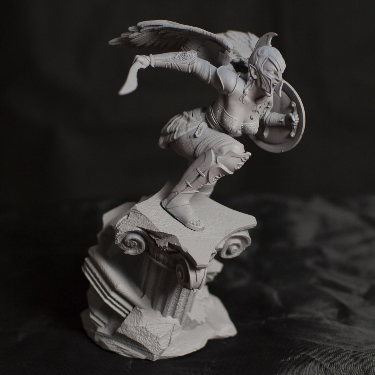 Nazgta resin figure