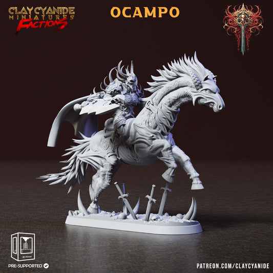 Ocampo - Clay Cyanide Miniatures resin figure