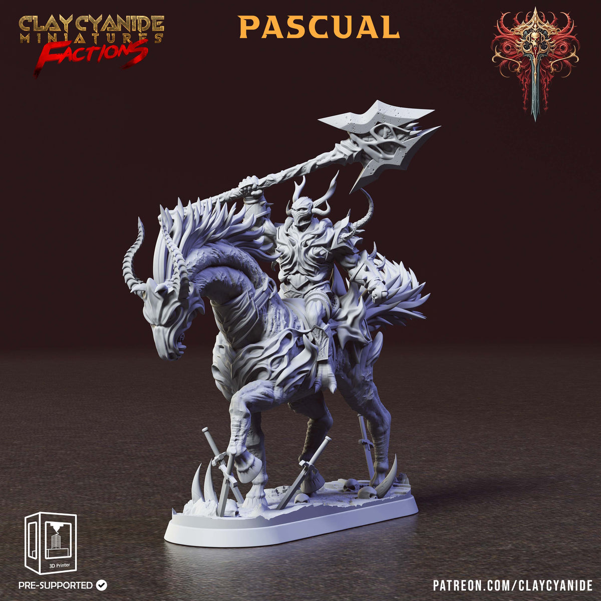 Pascual - Clay Cyanide Miniatures resin figure
