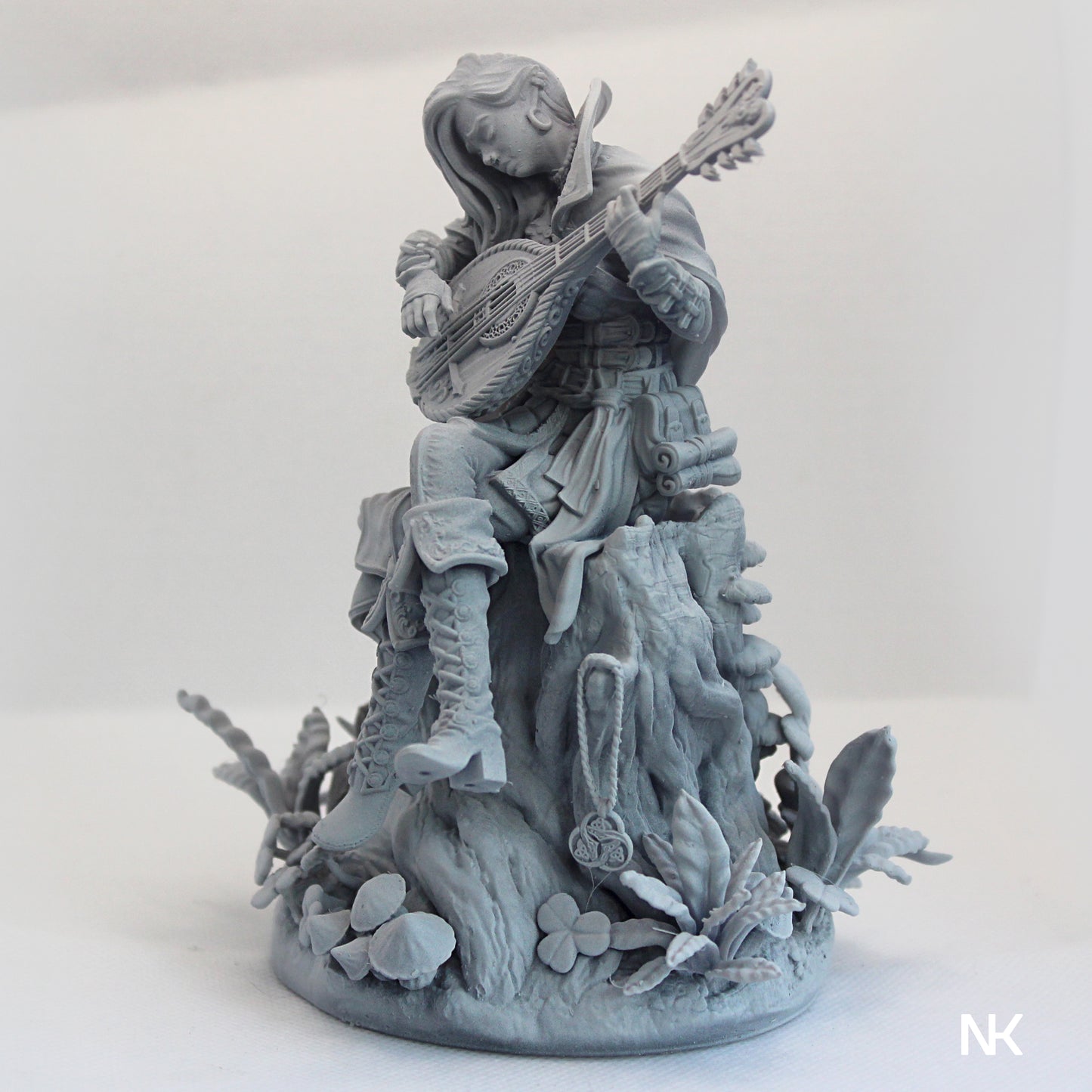 Lara the Blacksmith | 140mm | 3D Printed Bust | Art Piece | Nerikson | Nerdy Creations