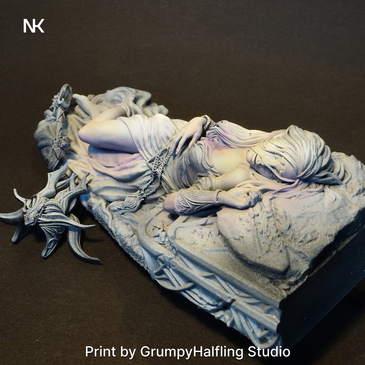 Light's End | 32mm–140mm | 3D Printed Figure | Art Piece | Nerikson | Nerdy Creations