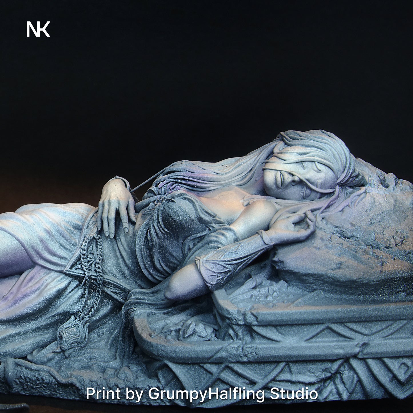 Light's End | 32mm–140mm | 3D Printed Figure | Art Piece | Nerikson | Nerdy Creations