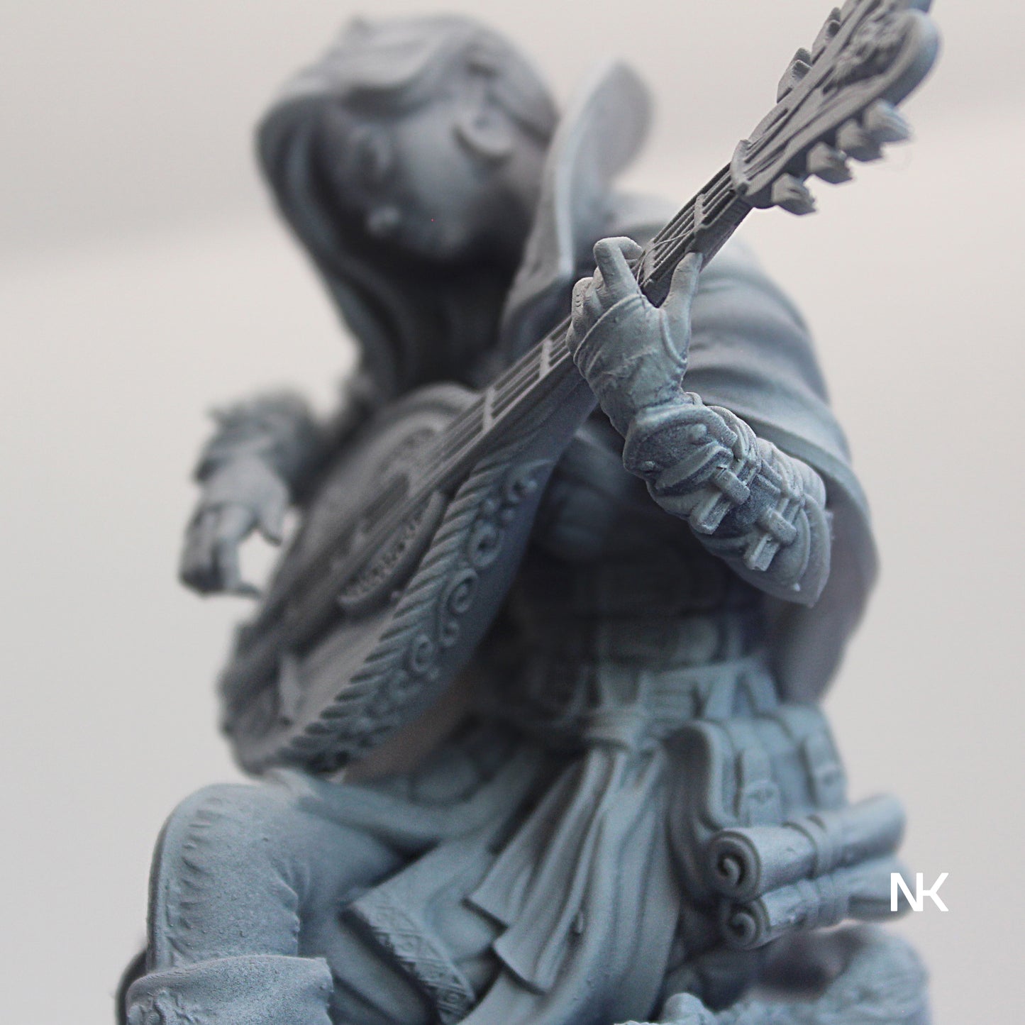 Lara the Blacksmith | 140mm | 3D Printed Bust | Art Piece | Nerikson | Nerdy Creations
