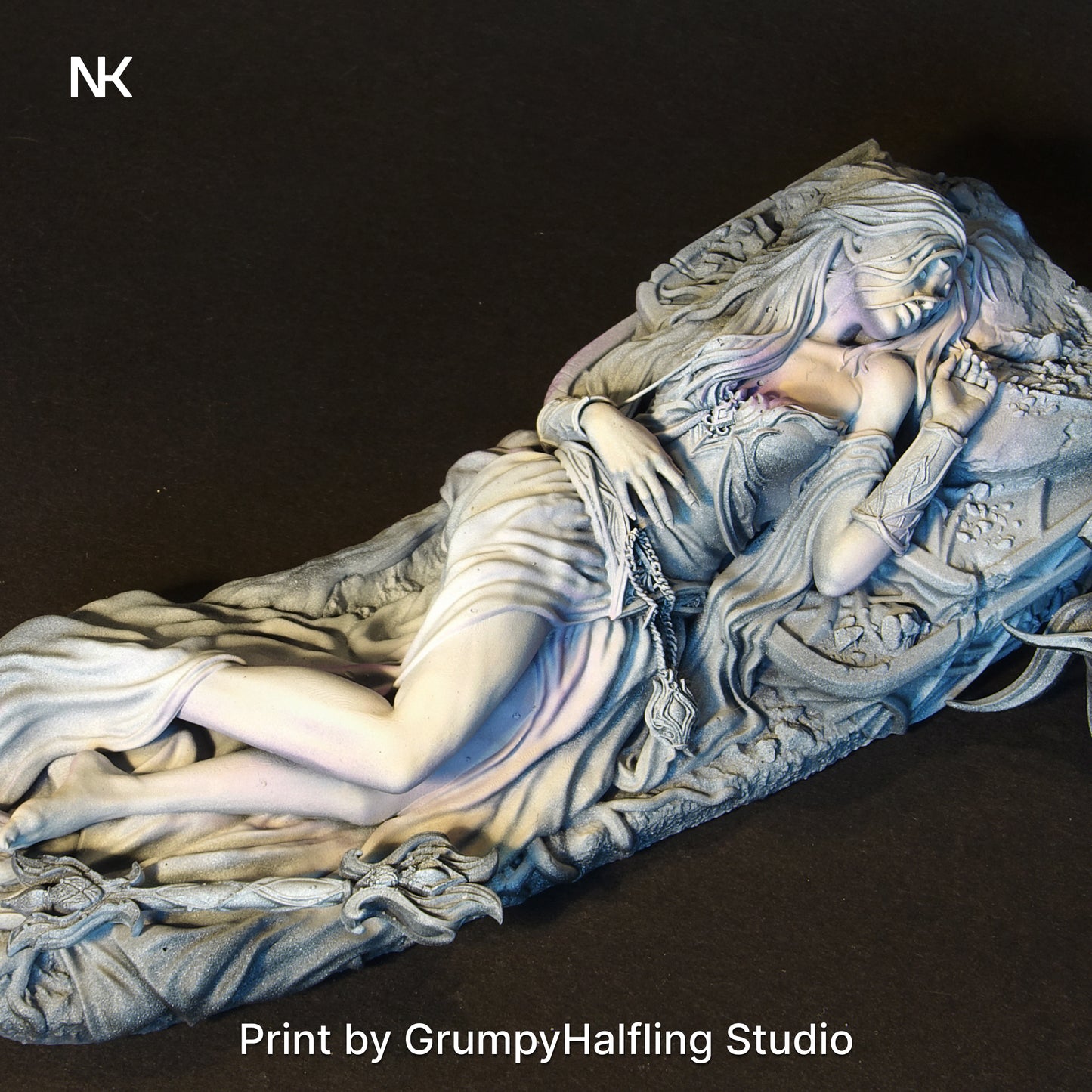 Light's End | 32mm–140mm | 3D Printed Figure | Art Piece | Nerikson | Nerdy Creations