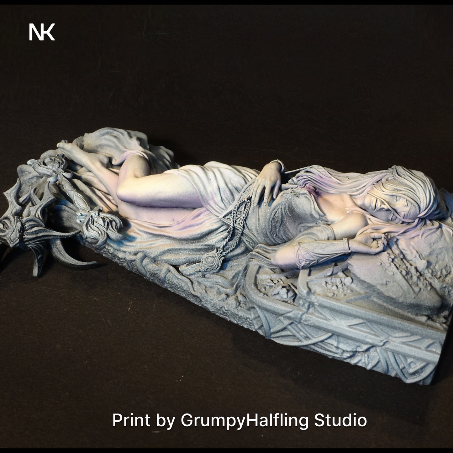 Light's End | 32mm–140mm | 3D Printed Figure | Art Piece | Nerikson | Nerdy Creations