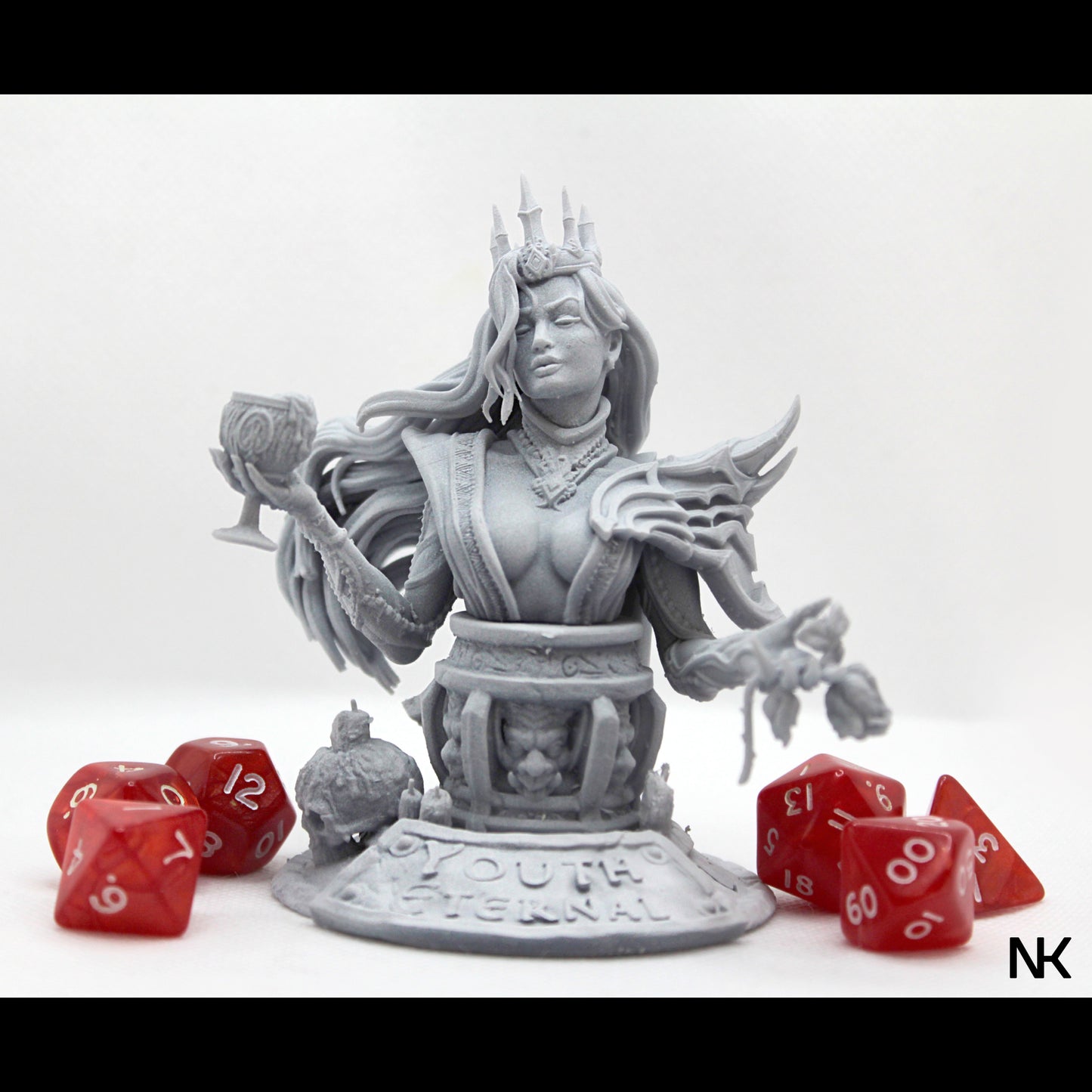 Youth Eternal | 140mm | 3D Printed Diorama Set | Art Piece | Nerikson | Nerdy Creations