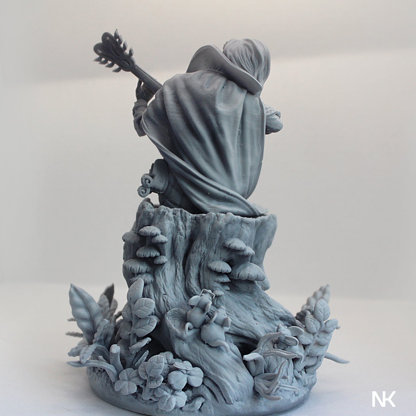 Lara the Blacksmith | 140mm | 3D Printed Bust | Art Piece | Nerikson | Nerdy Creations