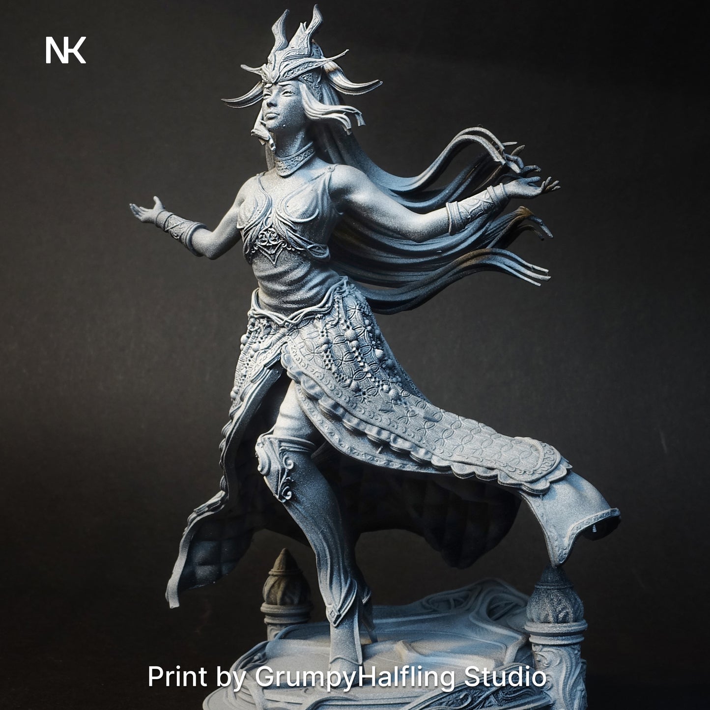 Sophia the Priestess | 32mm–140mm | 3D Printed Figure | Art Piece | Nerikson | Nerdy Creations