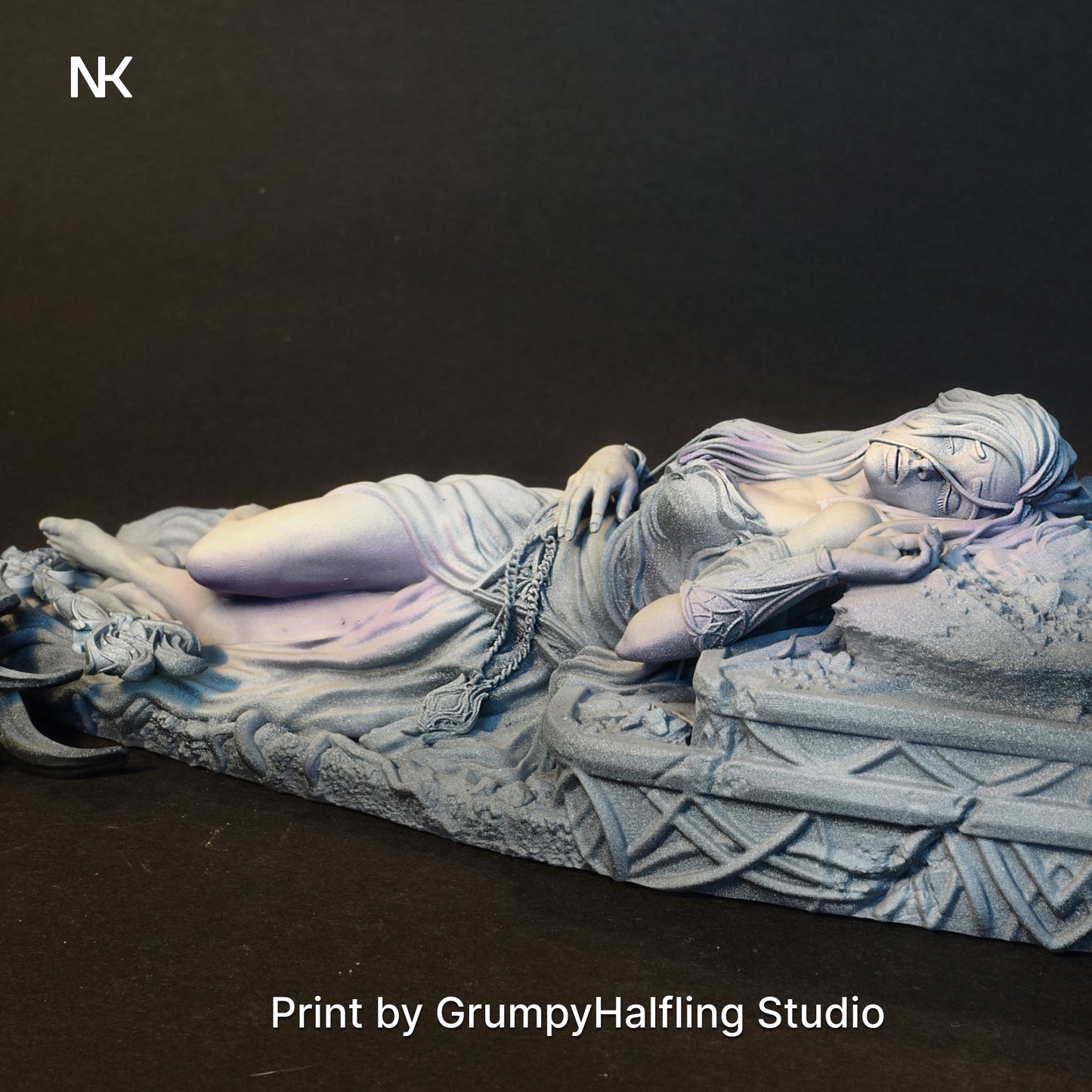 Light's End | 32mm–140mm | 3D Printed Figure | Art Piece | Nerikson | Nerdy Creations