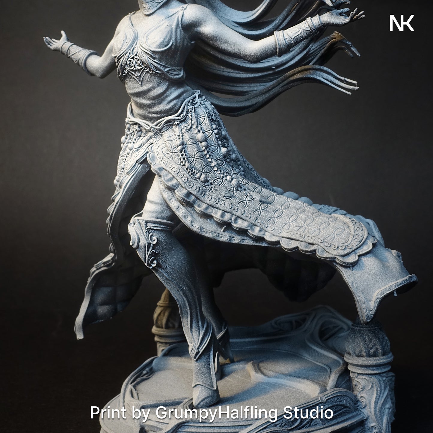 Sophia the Priestess | 32mm–140mm | 3D Printed Figure | Art Piece | Nerikson | Nerdy Creations