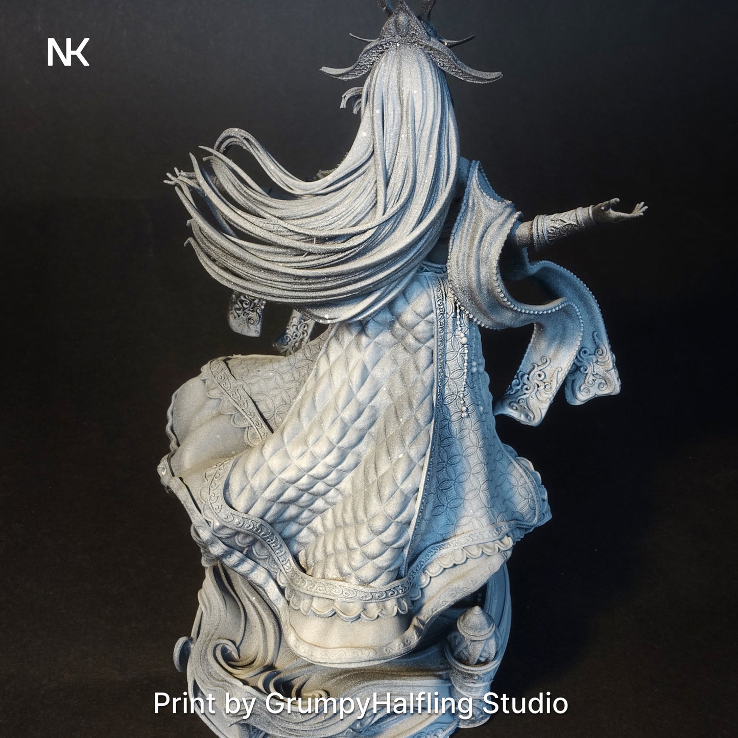 Sophia the Priestess | 32mm–140mm | 3D Printed Figure | Art Piece | Nerikson | Nerdy Creations