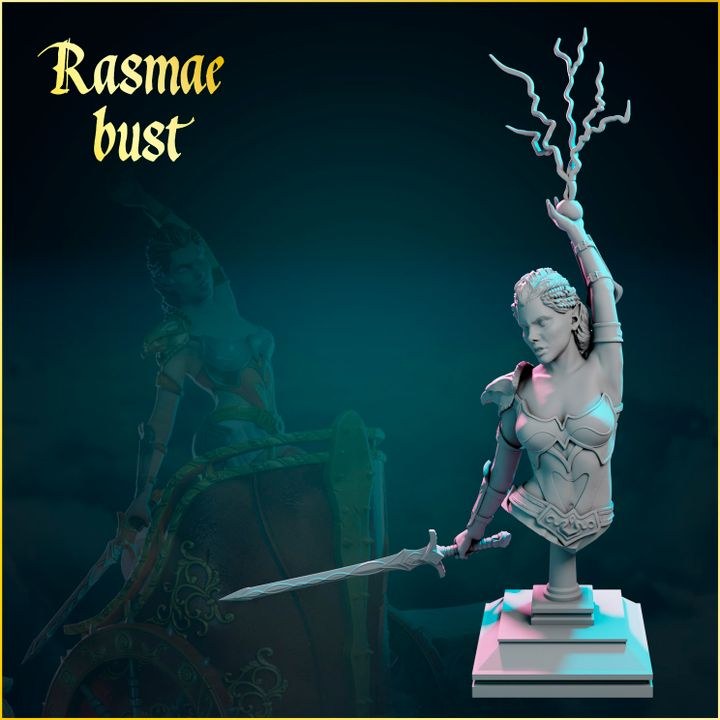 Rasmae resin figure