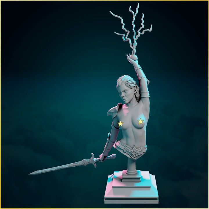 Rasmae resin figure