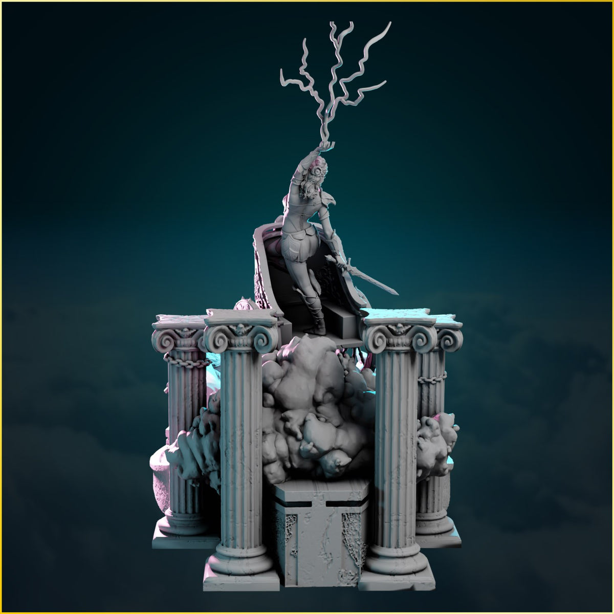 Rasmae resin figure