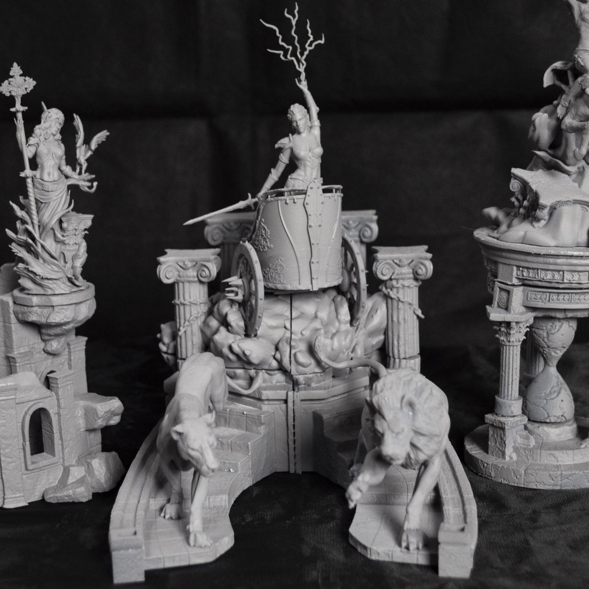 Rasmae resin figure