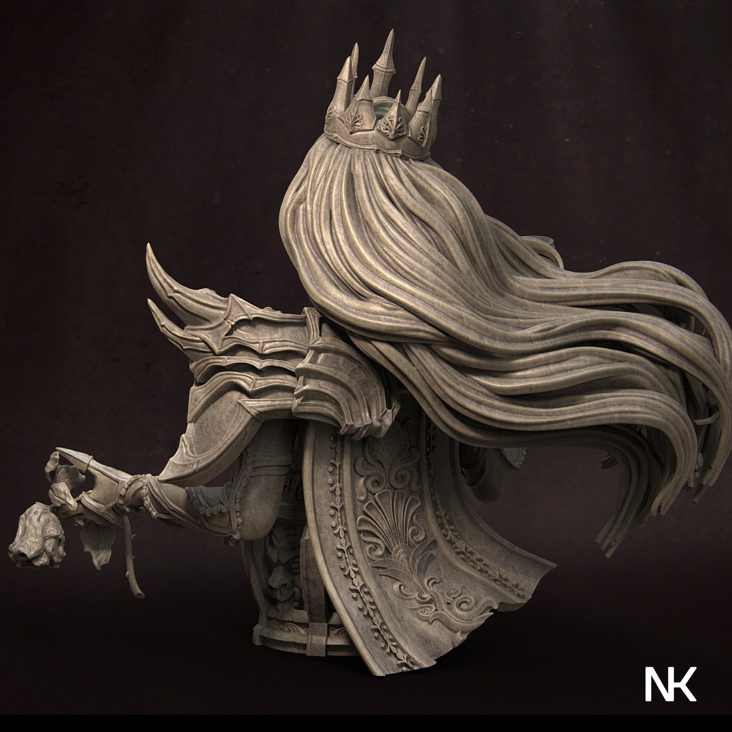 Youth Eternal | 140mm | 3D Printed Bust | Art Piece | Nerikson | Nerdy Creations