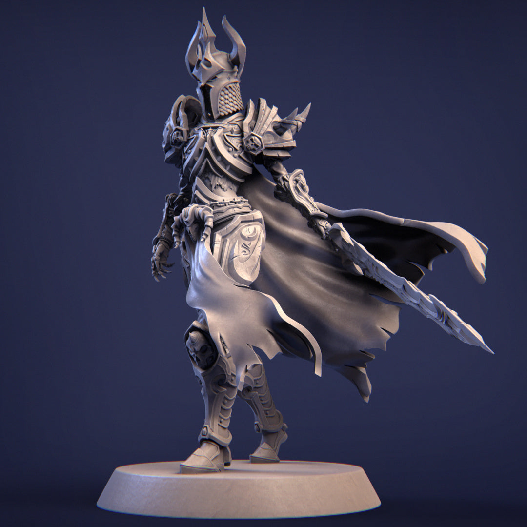 Ashinna, the Elven Revenant | 32mm–225mm | 3D Printed Figure | Art Piece | Nerikson | Nerdy Creations