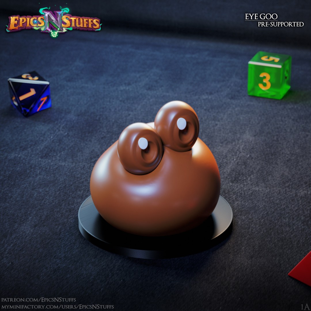 Eye Goo resin figure