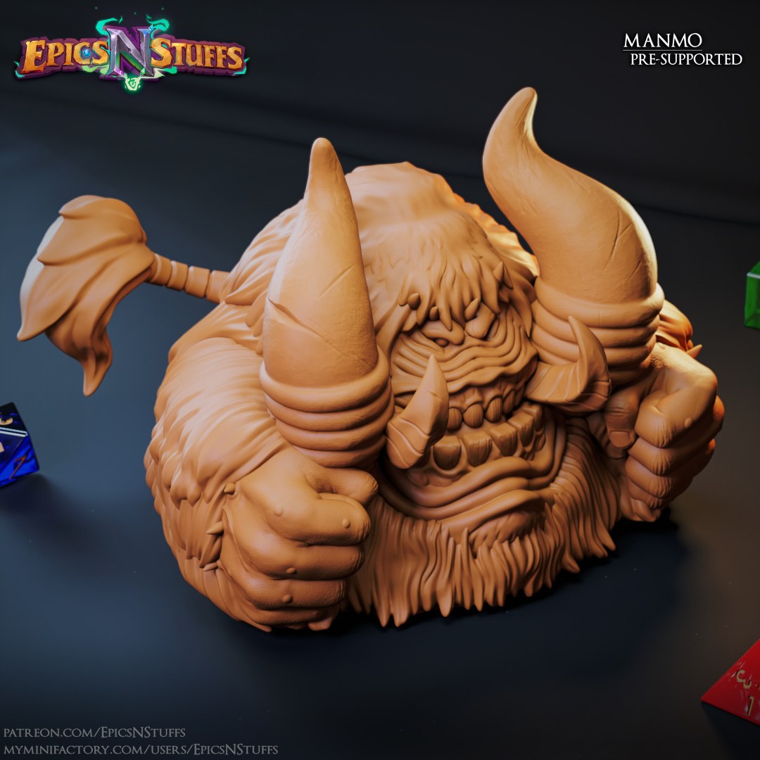 Manmo resin figure
