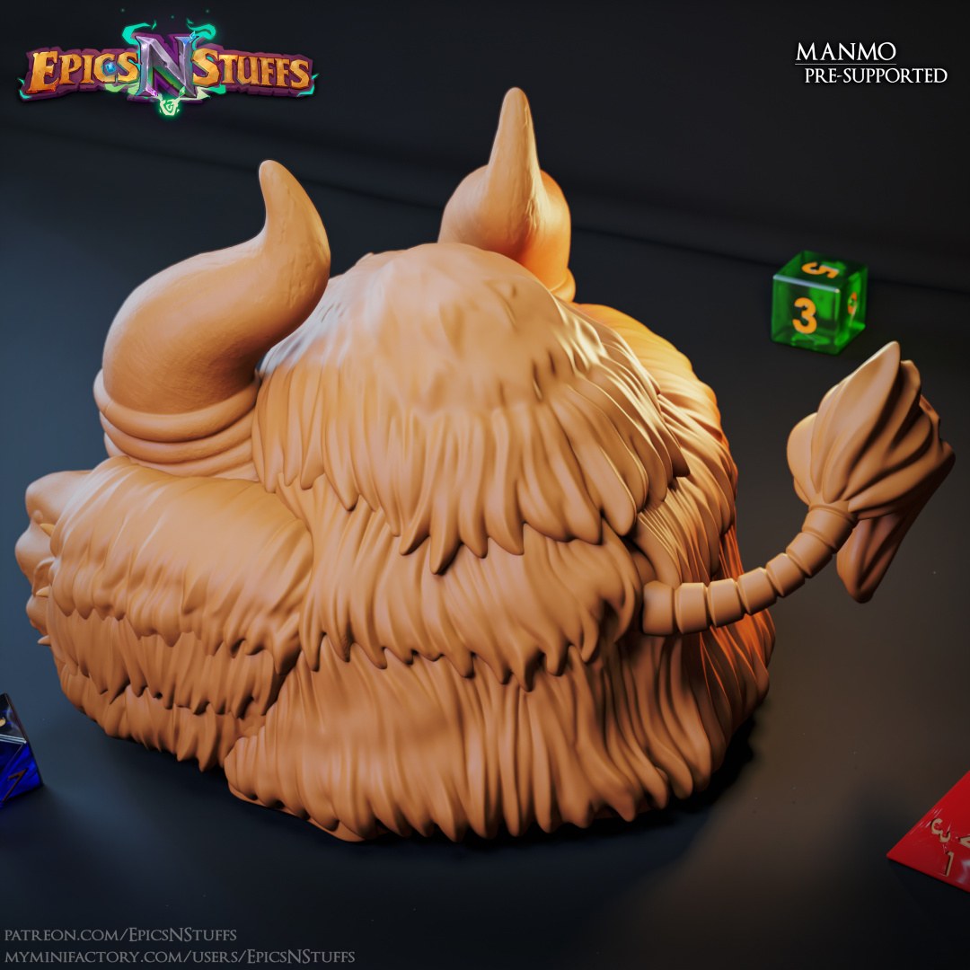 Manmo resin figure