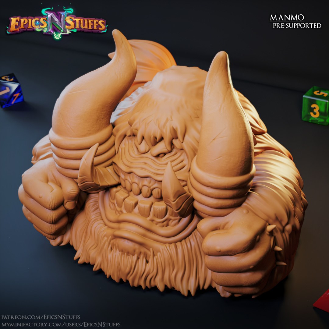 Manmo resin figure
