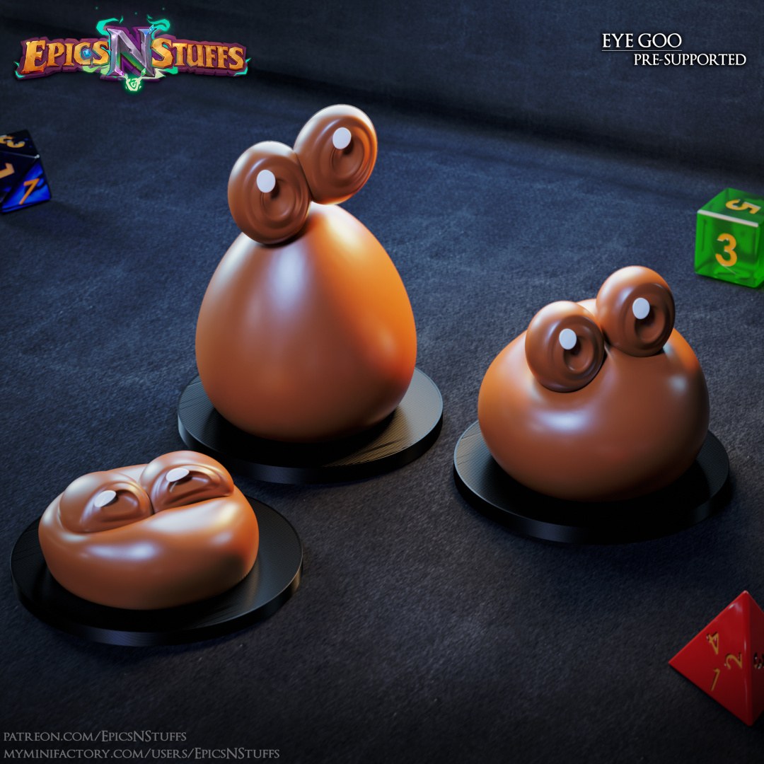 Eye Goo resin figure