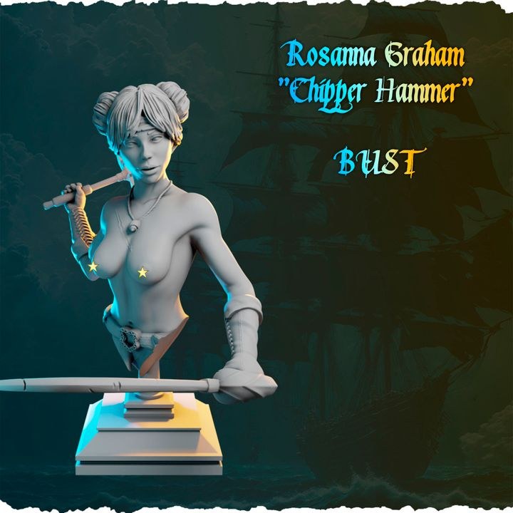 Rosanna Graham resin figure
