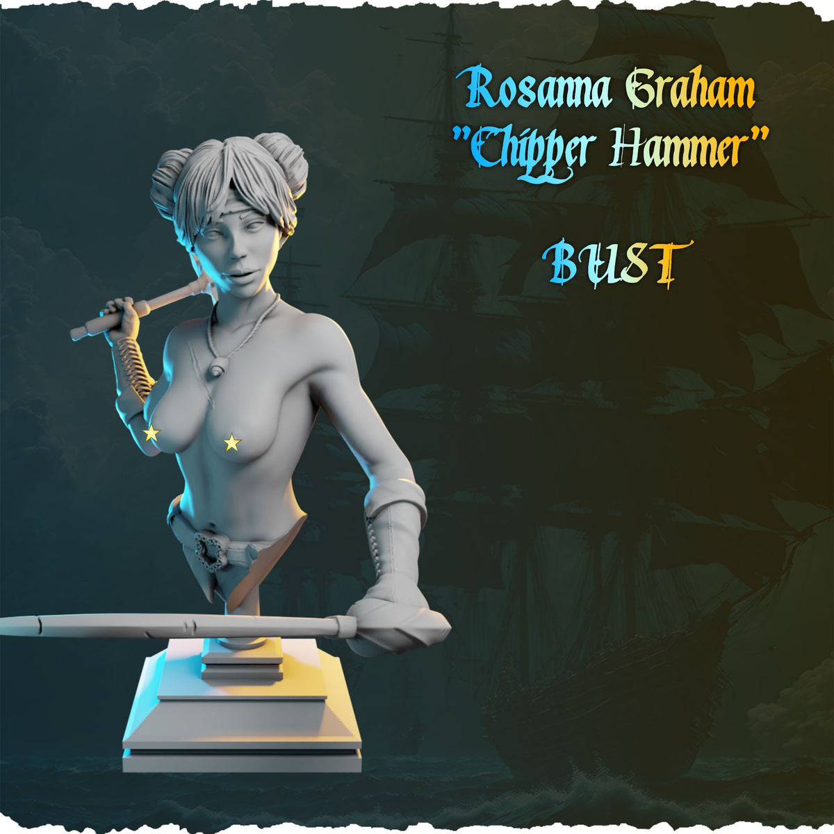 Rosanna Graham resin figure