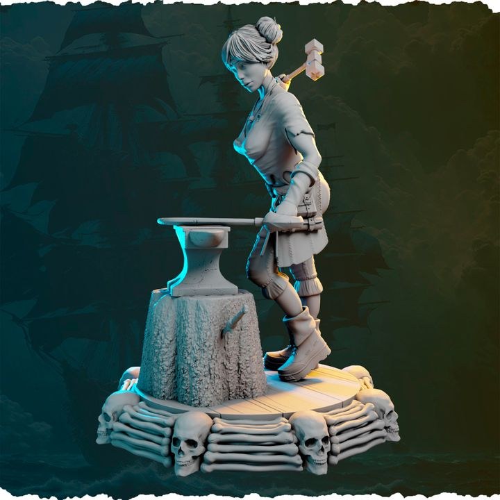 Rosanna Graham resin figure