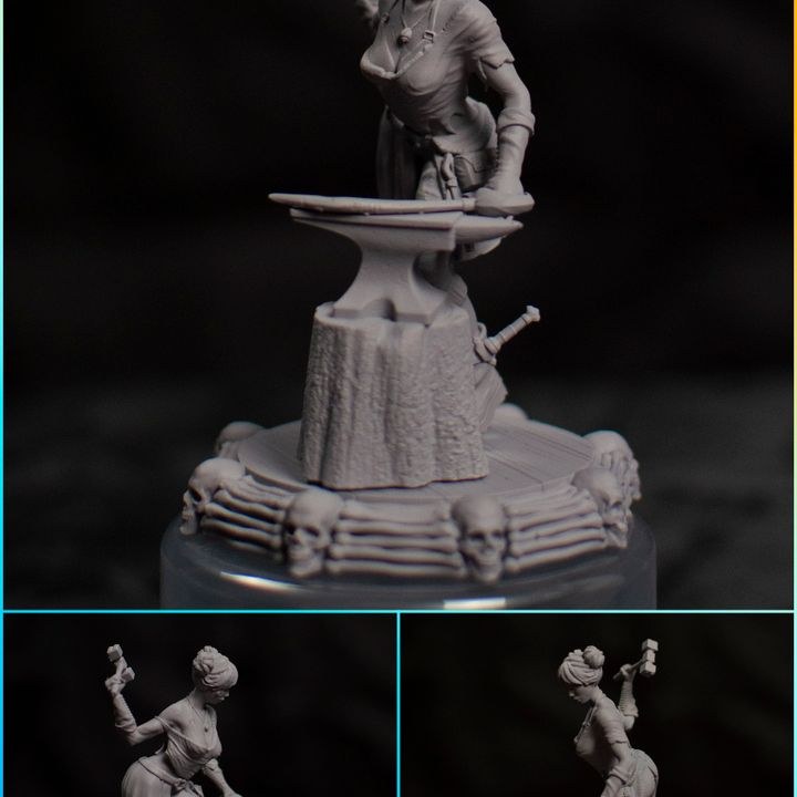 Rosanna Graham resin figure