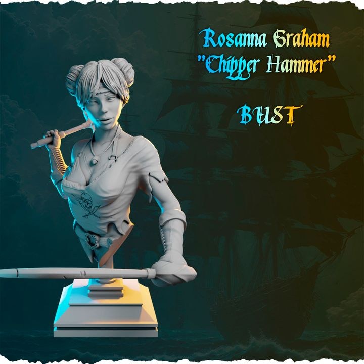 Rosanna Graham resin figure