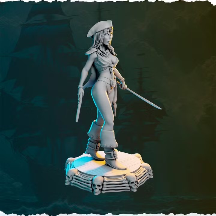Sarah Newbury resin figure