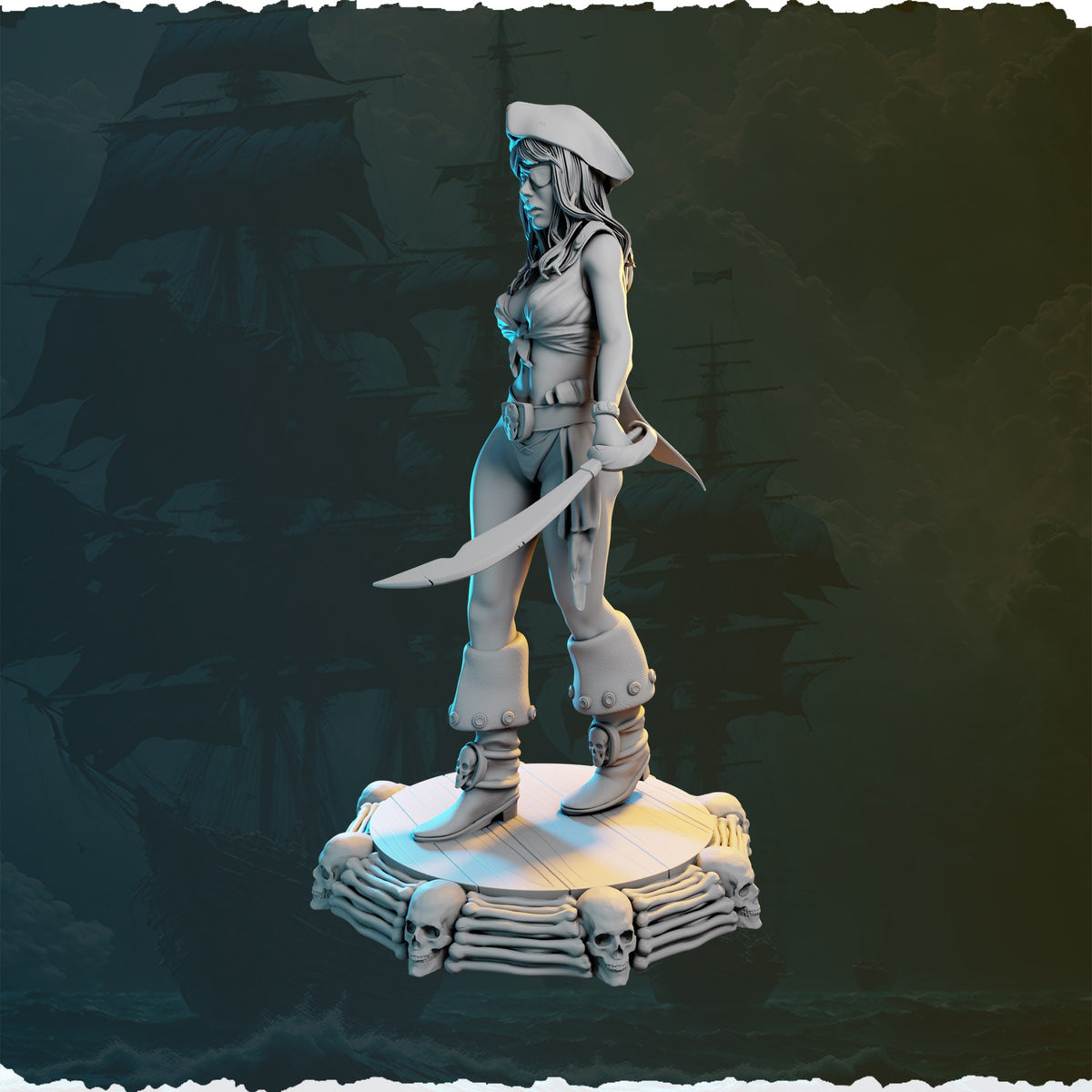 Sarah Newbury resin figure