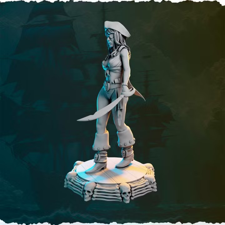 Sarah Newbury resin figure