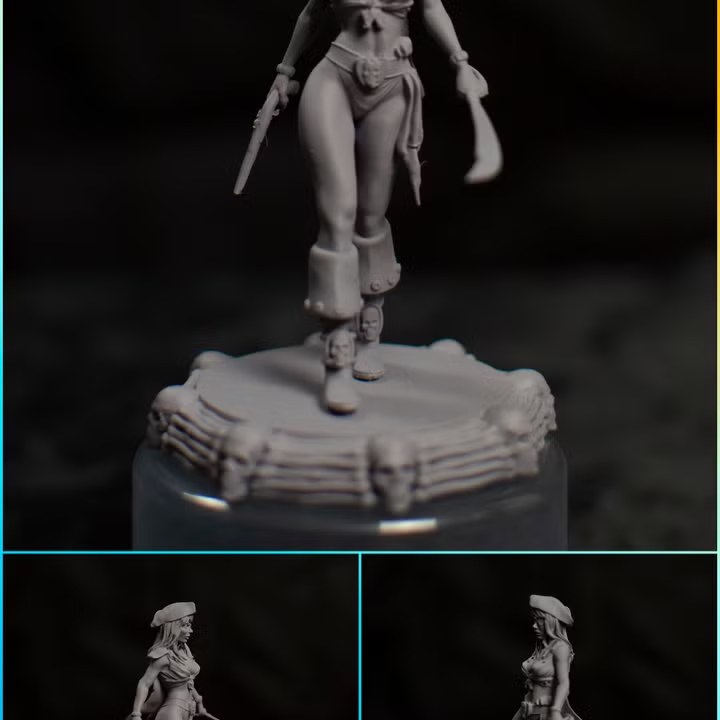Sarah Newbury resin figure