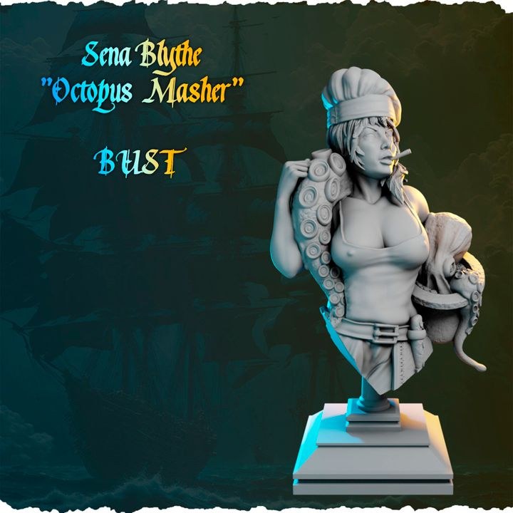 Sena Blythe resin figure