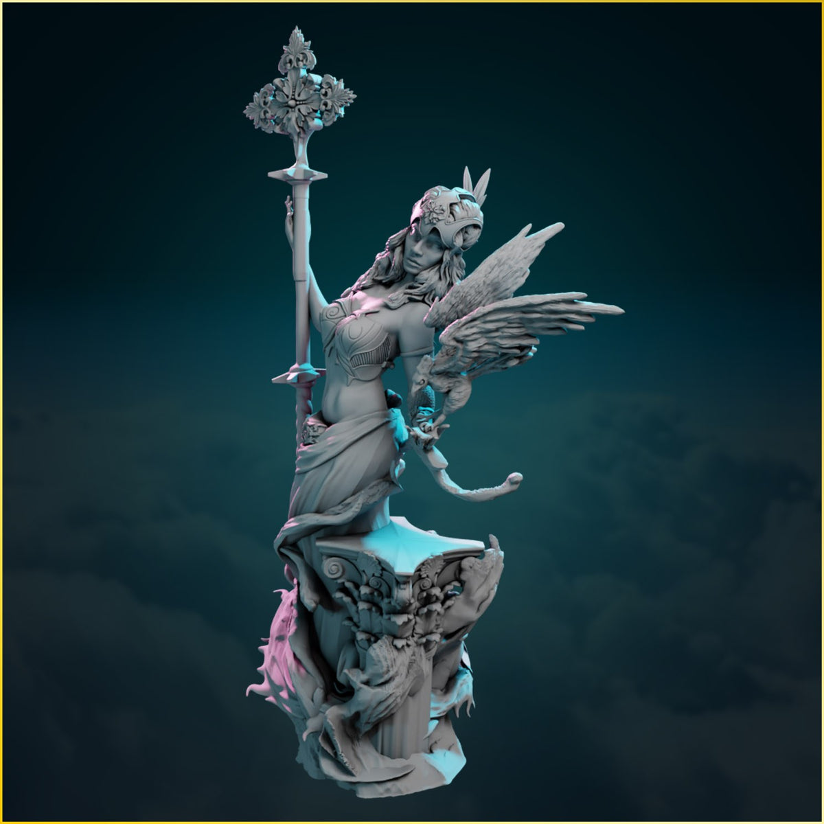 Sibfa resin figure