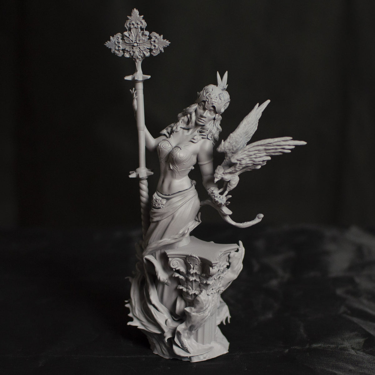 Sibfa resin figure