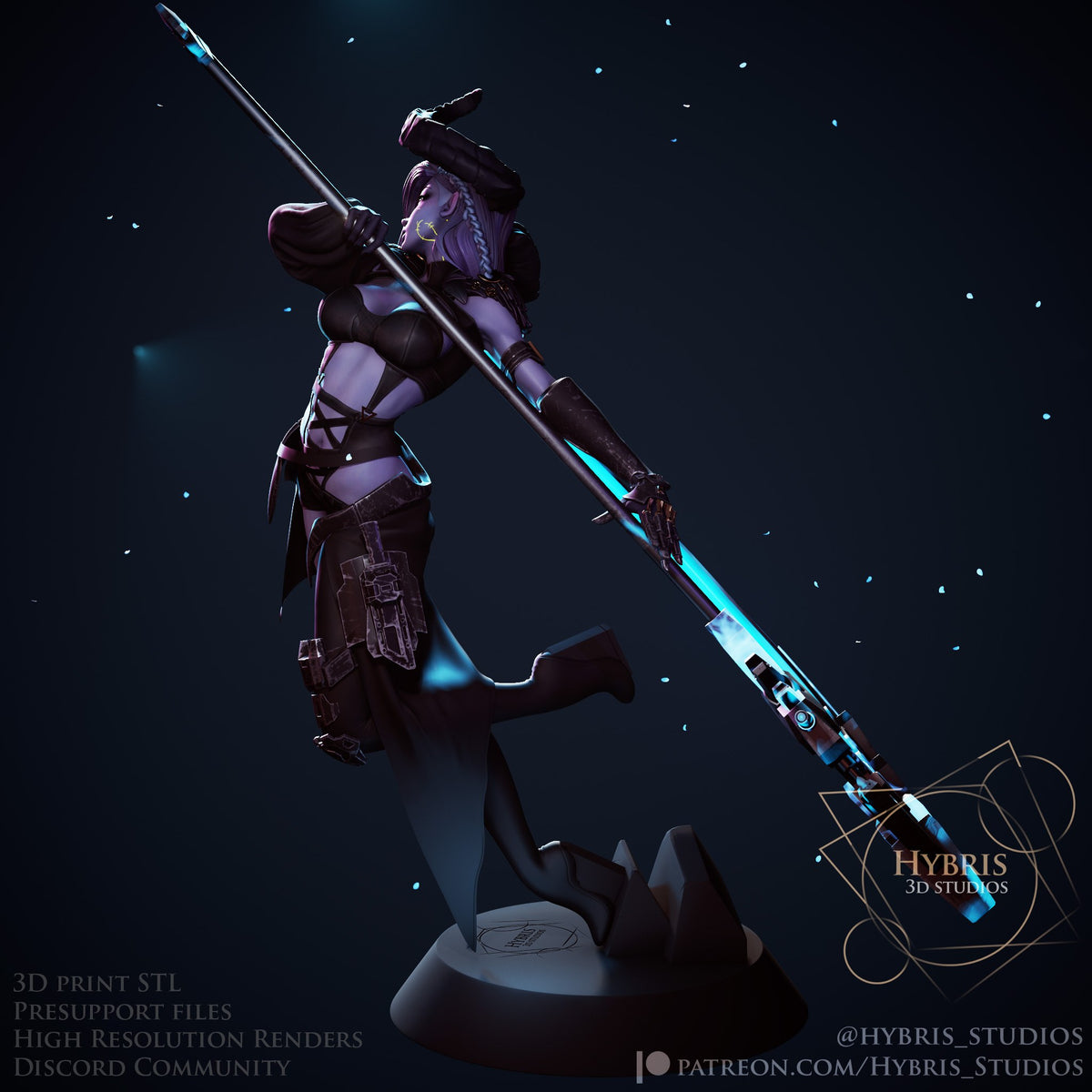 Liluth resin figure
