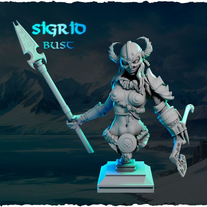 Sigrid resin figure