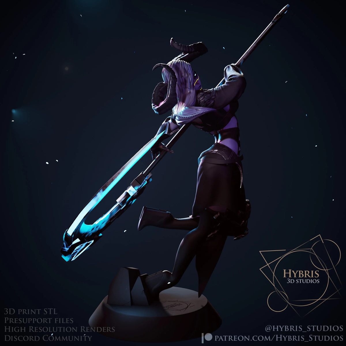 Liluth resin figure