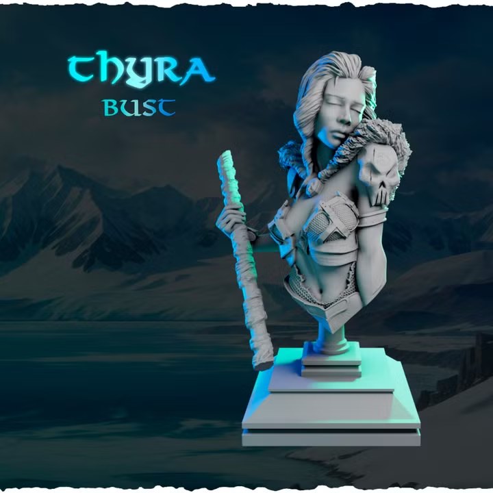 Thyra resin figure