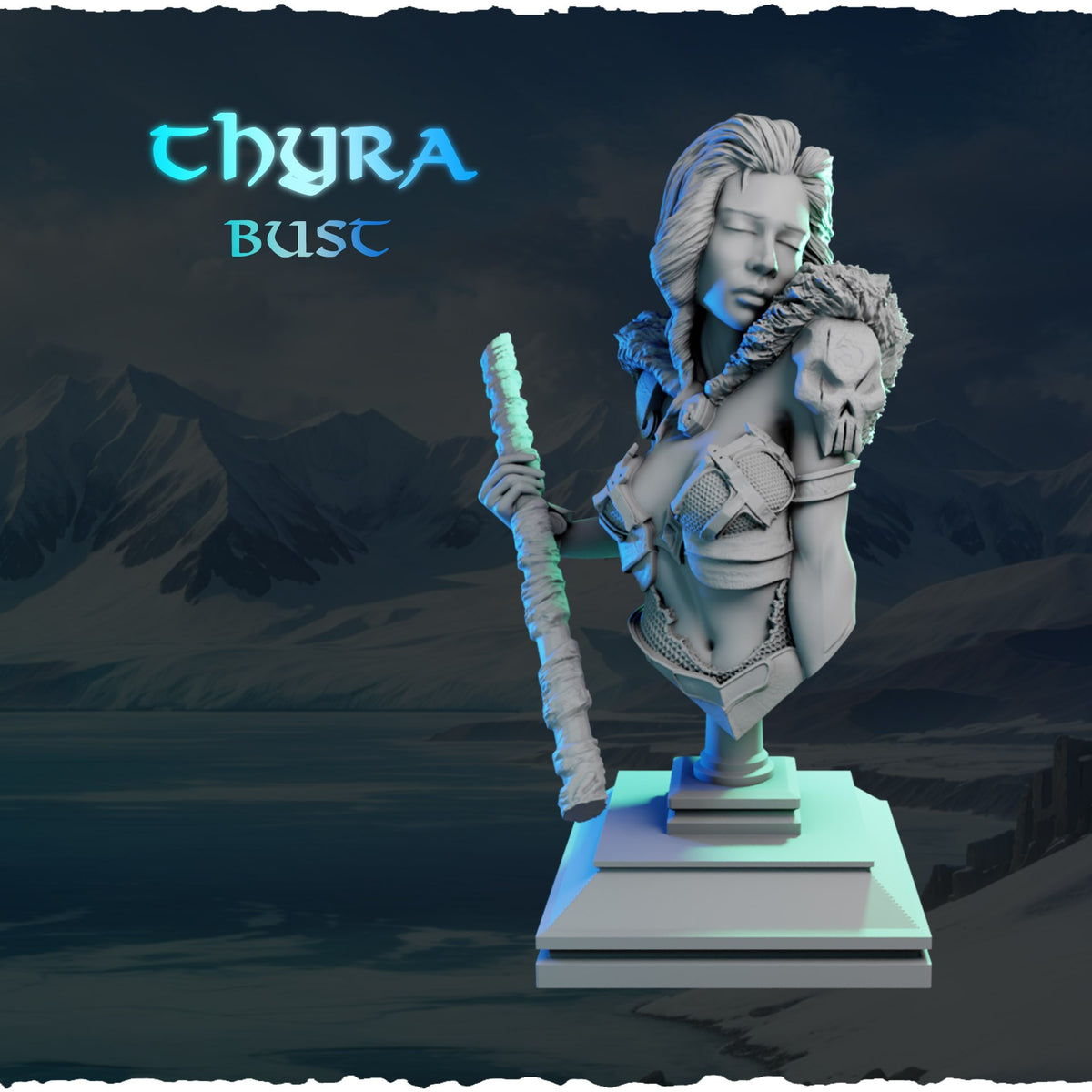 Thyra resin figure