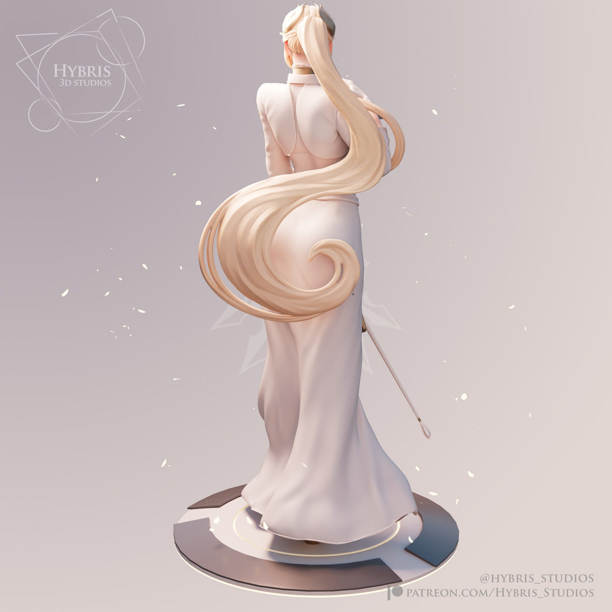 Yorha Commander White resin figure