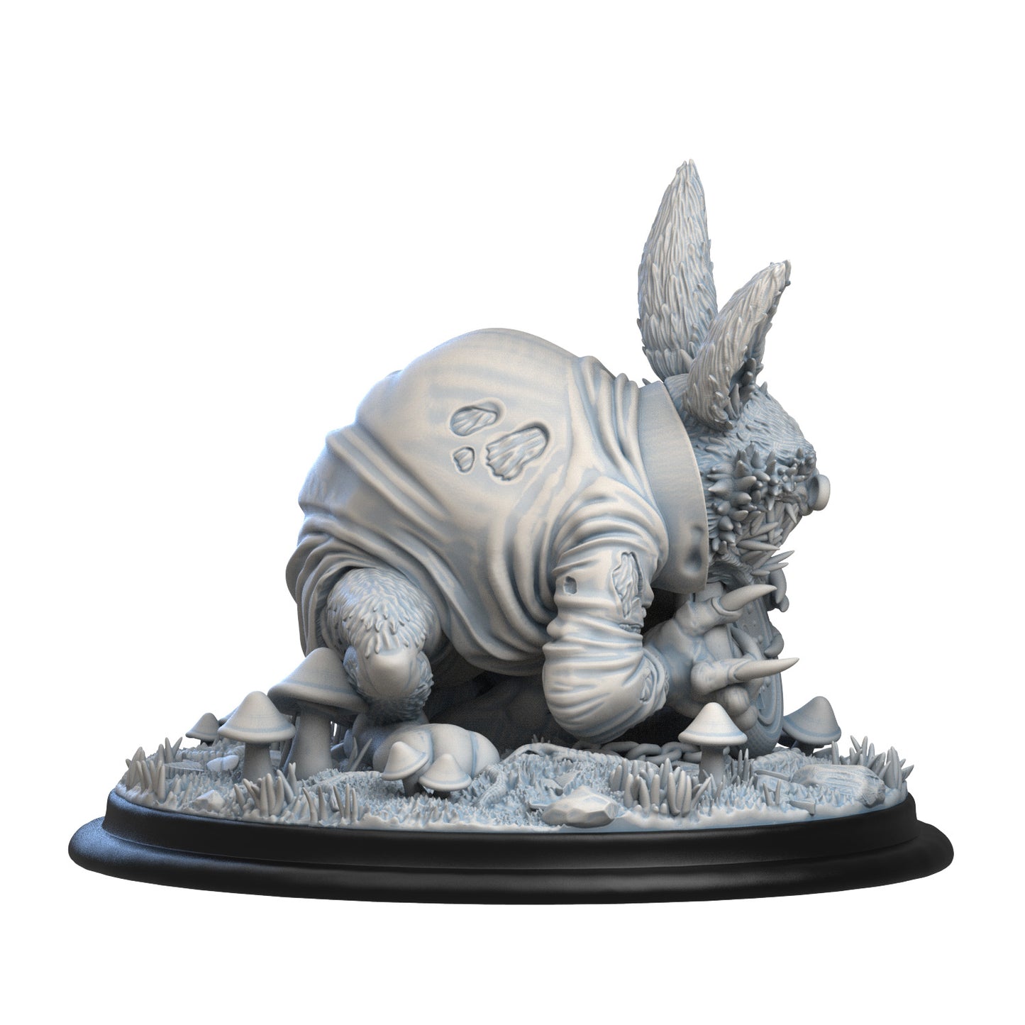 Alice in Creepyland — White Rabbit | 3D Printed Figure | Art Piece | Siryll | Nerdy Creations